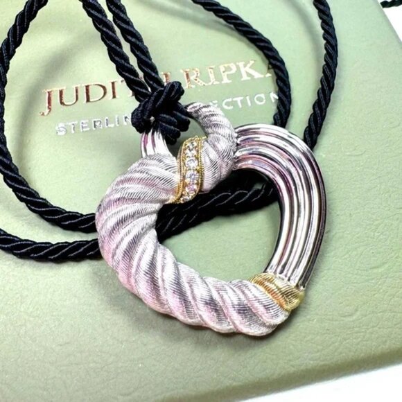 Judith Ripka Sterling Silver Necklace - Picture 1 of 7